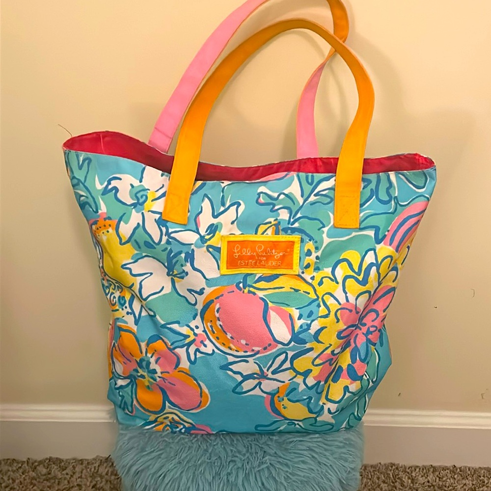 LILY PULITZER TOTE.